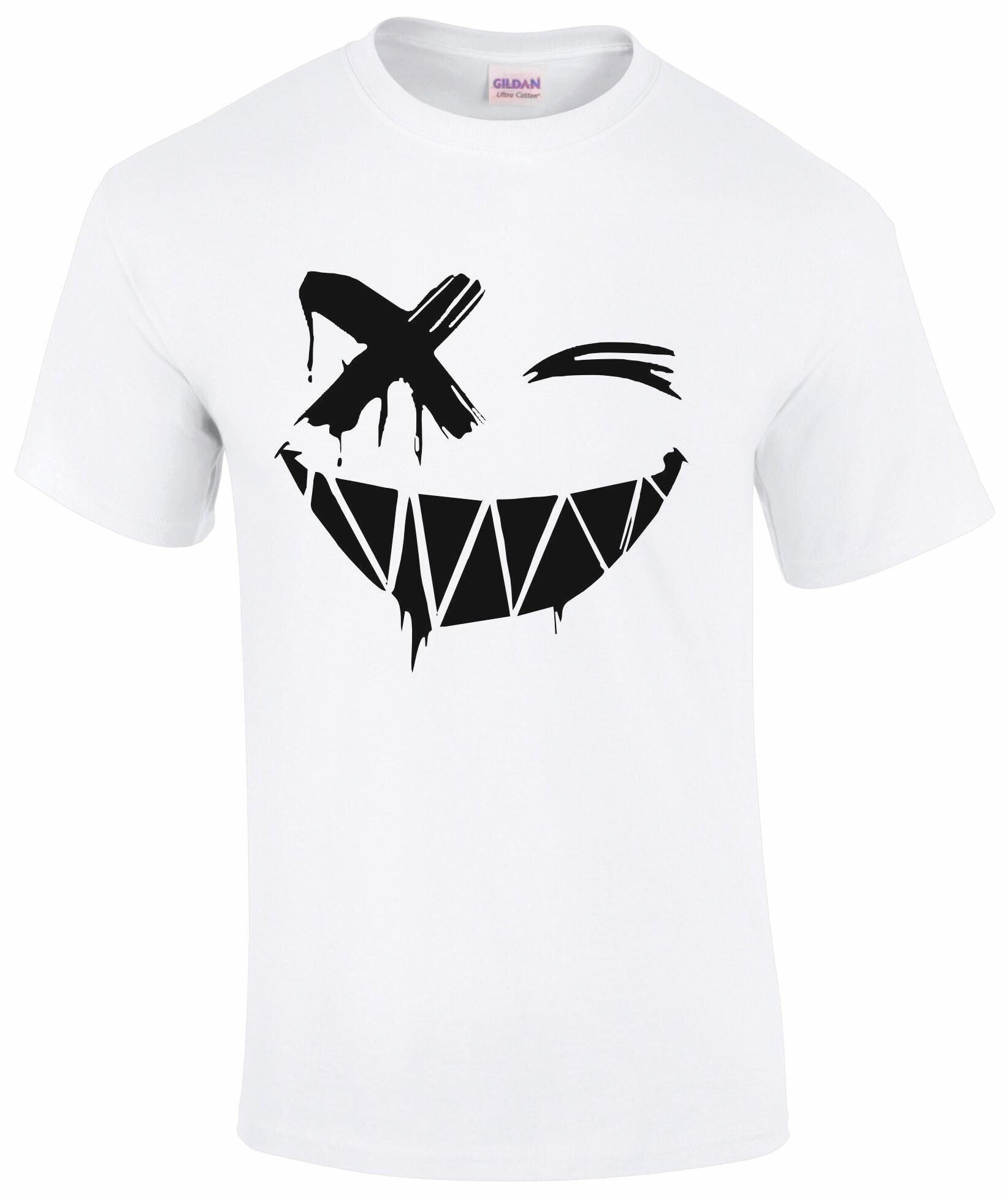 Cross Eye Smiley Face Unisex T-shirt - Etsy