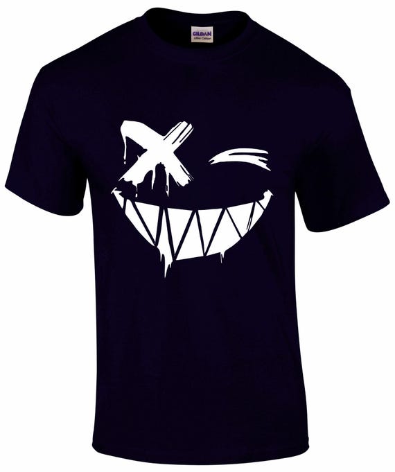Cross Eye Smiley Face Unisex T-shirt - Etsy