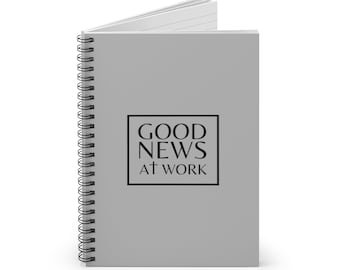 Good News at Work Spiral Notebook - Ruled Line