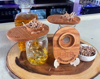 Fumador de whisky del padrino