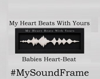 My Sound Frame : Custom Visualized Sound Wave