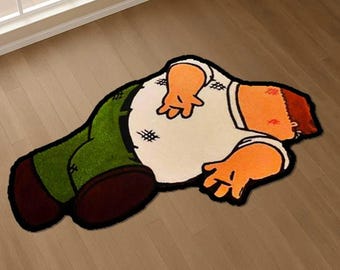 Family Guy:Peter Griffin Classic Fall;Plush Area Rug! Two Sizes!