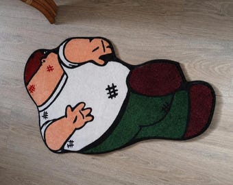 Actual Price! Family Guy Plush Rug/Mat, Classic Peter Fall, Medium & Large Sizes!