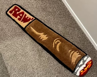 Raw Papers Joint Rug