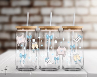 Digital Bride 2 16 oz Cup Wrap PNG Design - Instant Download, DIY Tumbler Wrap, Sublimation Design