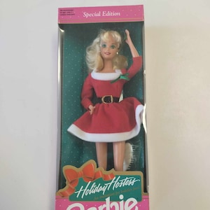 Christmas barbie 1992 top