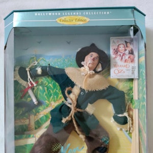 Vintage 1996 HOLLYWOOD LEGENDS COLLECTION Ken as The Scarecrow &quot;The Wizard of Oz&quot; collector Editon, ken barbie