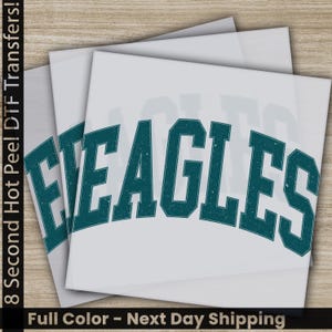 Football, Eagles, American Football Transfers, Ready to Press, Personalized DTF Transfers, Sport Gifts, Heat Press DTF Transfers