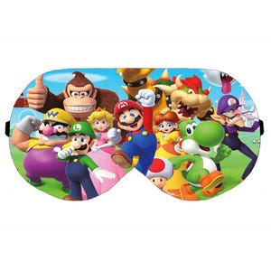 Super Mario Bros. Auge schlafen Schlafmaske Augenbinde Augenbinden Augenkissen schlummern relax blackout masks gute Gesundheit Idee Geschenk Geschenke
