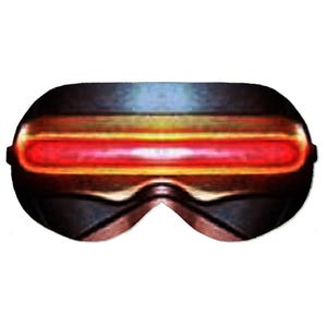 Cyclops face blindfold eye sleep sleeping mask masks blindfolds slumber eyes cover pillow night shade wear eyemask eyeshade gift present