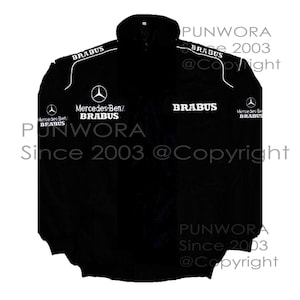 Mercedes Benz Pit Crew Jacket Motorsport Grand Prix Motor Sport Racing Race Rally Gear Retro Gear Top Cloth Coat Jackets Size M L XL XXL