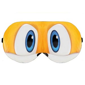 Miles Tails Prower face eye sleep sleeping mask blindfold blindfolds eyes pillow slumber night masks good health idea gift gifts present