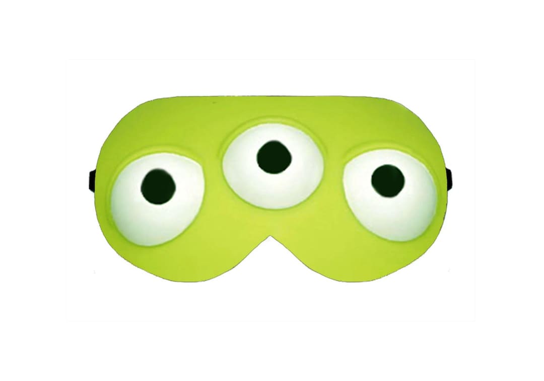 Toy Alien Little Green Man Toy Story Face Eye Sleep Sleeping Mask ...