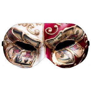 Venice Venetian face mask eye sleep sleeping blindfold blindfolds eyes pillow slumber wear slumbers party costume stuff idea gift present