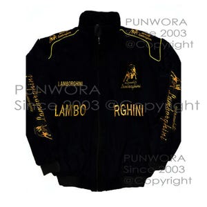 Lamborgihini ランボルギーニ チーム スウェット ジャケット XL