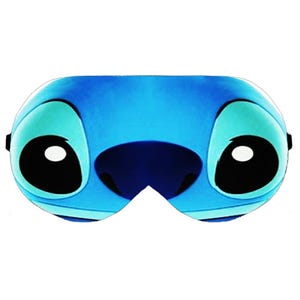 Stitch face eye sleep sleeping mask blindfold blindfolds eyes pillow slumber relax night wear masks health care good idea gift gifts present