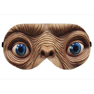E.T. ET face eye sleep sleeping mask blindfold blindfolds eyes pillow slumber night relax blackout masks good health idea gift gifts present