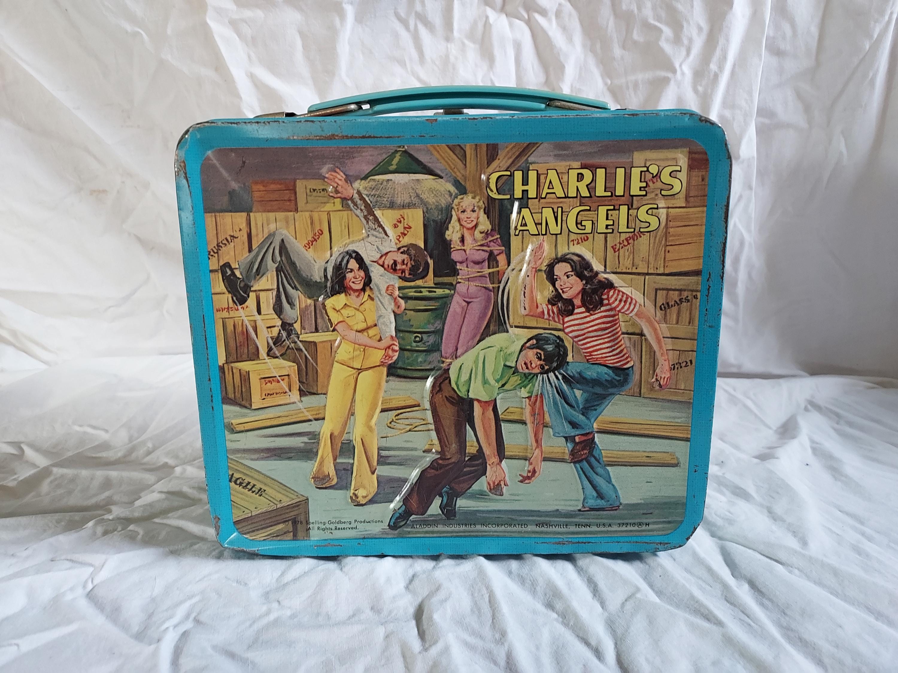 セサミストリート 70's ヴィンテージ ランチボックス 缶 水筒 アラジン セサミストリート 70's ヴィンテージ ランチボックス 缶 水筒 アラジン