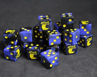 Dados de Luna Mala / Hongo (16 mm)