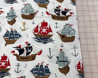 Pirate ship Riley Blake fabric