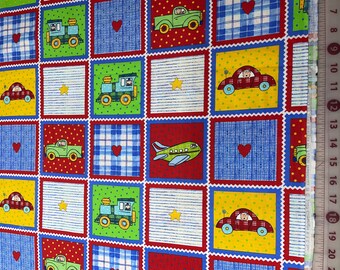 Children&#39;s novelty &quot;Transportation&quot; Fabric