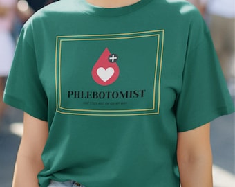 Phlebotomist T-Shirt, One Stick Motto Tee, Phlebotomy Gift