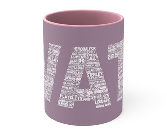 Vascular Access Team Mug, VAT Nurse Coffee Cup
