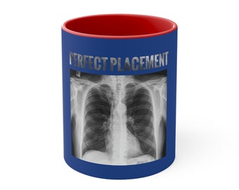 PICC Line X-Ray Mug, Placement, Nurse Gift