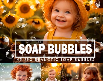 Soap Bubbles Overlay Soap Bubbles Photoshop Overlay Bubbles Wedding Overlay Engagement Overlay Realistic Bubbles Party Overlays DOWNLOAD