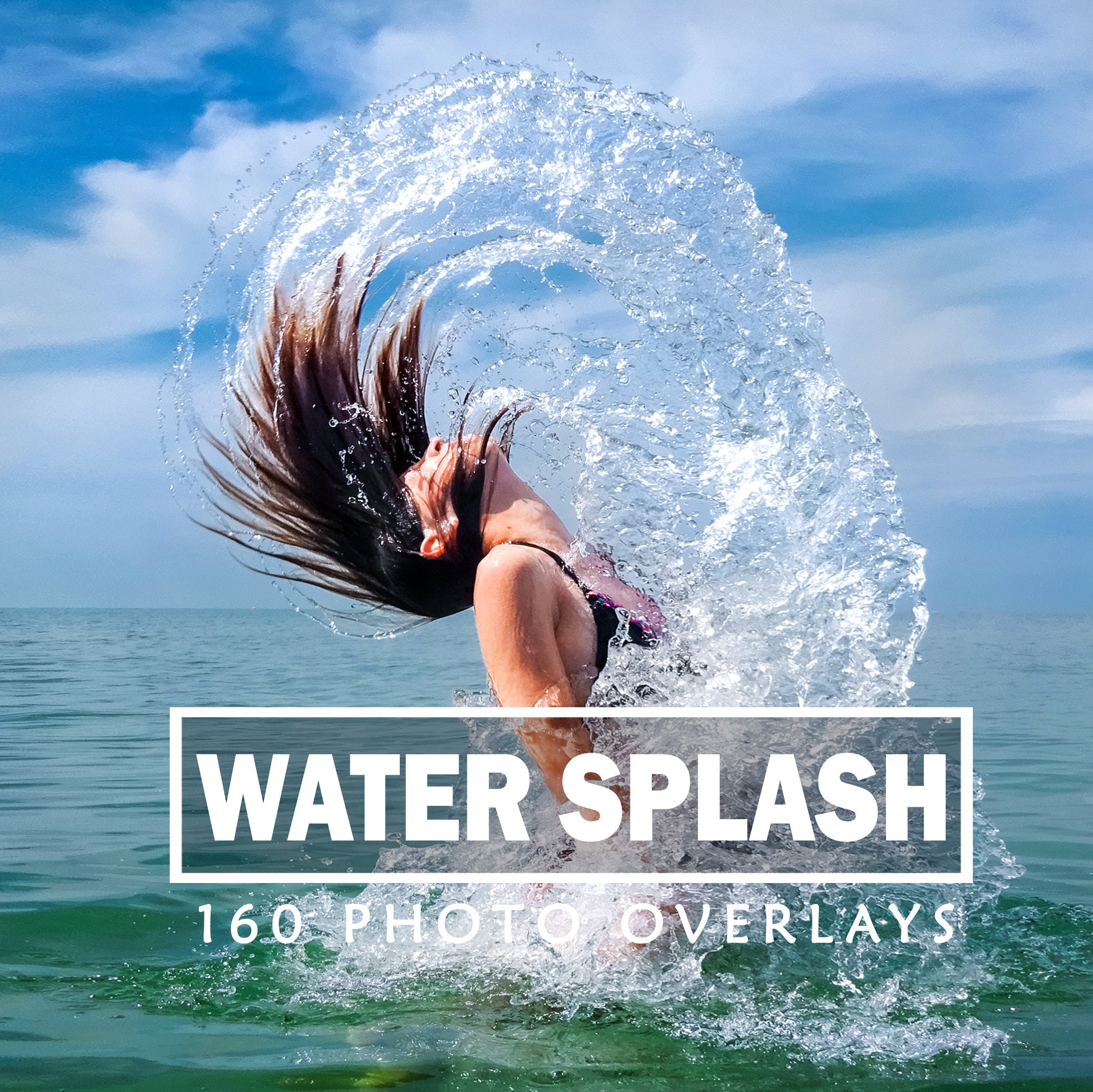 Water Splash Camera Effect Water Splash Photo Overlays, Photography Effects (PNG & JPG) (digital ...