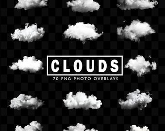 70 PNG Clouds Clipart Realistic Clouds Images PNG Photoshop Overlays Realistic White Clouds Weather Graphics Cloudy Cumulus Cirrus Clipart