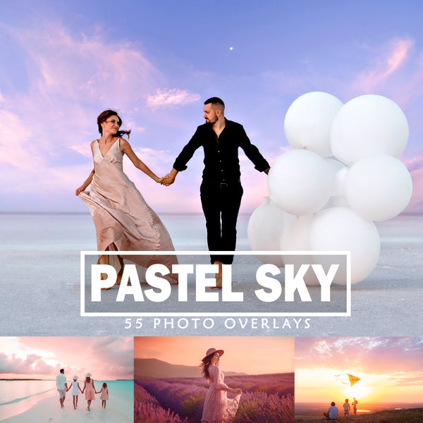 Pastel Sky Overlays  Backdrops Realistic Sky Photoshop Nature Sky Backdrop Romantic Skies Photoshop Effects Background Sky Overlays Sunset