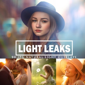 Light Leaks Overlays Summer Light Leaks for Photoshop Overlays Sun