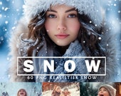 60 Realistic snow overlays PNG Falling Snow Backdrops Winter Photoshop Winter Overlays Christmas overlays Photo Editing Download Photoshop