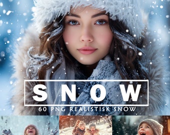 60 Realistic snow overlays PNG Falling Snow Backdrops Winter Photoshop Winter Overlays Christmas overlays Photo Editing Download Photoshop