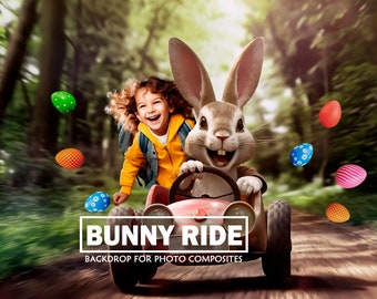 Easter Digital backdrops Spring Overlays Fine Art Portrait photography digital backgrounds Fantasy Creative Composite Photoshop Easter bunny