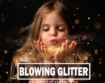 Blowing glitter Overlays Dust Photoshop overlays Glitter dust Glitter bokeh Gold dust Silver dust Sparkle Overlays Blowing Glitter Photoshop