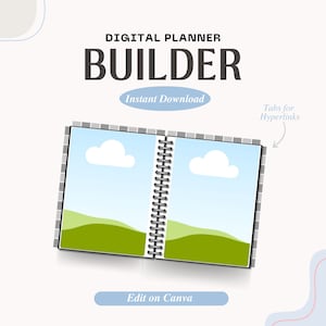 Digital Planner Mockup, Canva Mockup, Planner Mockup, Canva Notebook Mockup, Canva Template, Minimalistic Mockup, A4 Mockup US Letter Mockup