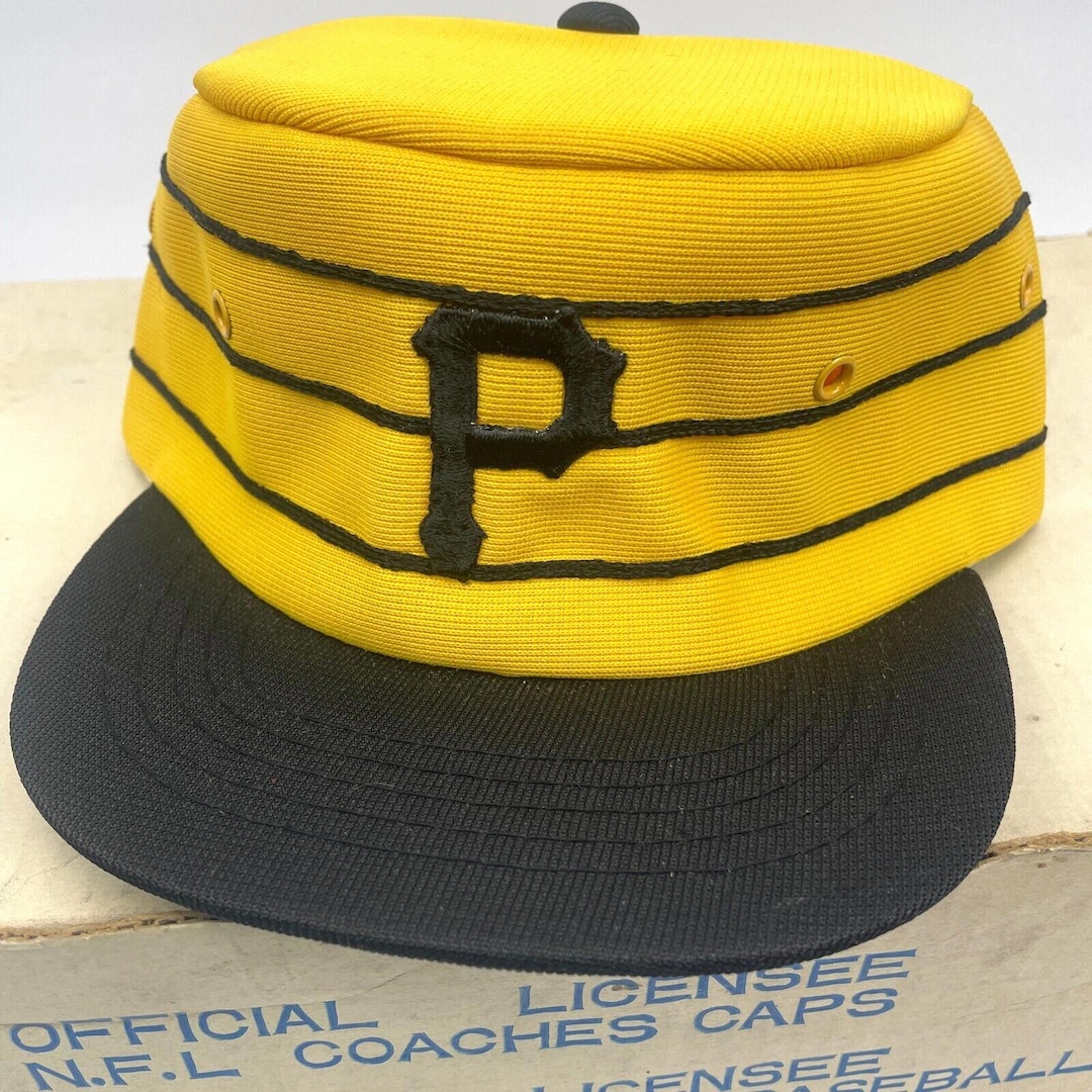 NEW PITTSBURGH PIRATES NEW ERA PILLBOX TROWBACK BLACK FORBES