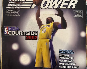 Nintendo Power Magazine 153 February 2002 Kobe Bryant NBA Courtside 2002