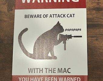 Cuidado con el signo del gato de ataque