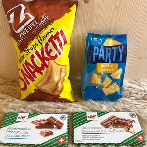 Oryginalny szwajcarski wybór przekąsek i czekolady – najwyższej jakości smak Szwajcarii