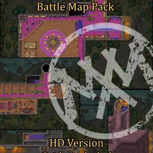 Ravencliffe Manor Battle Map Pack