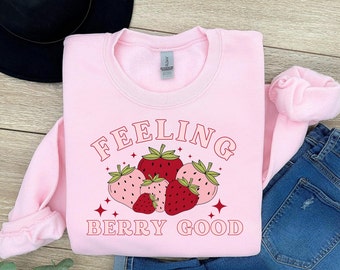 Feeling Berry Good Crewneck Sweatshirt