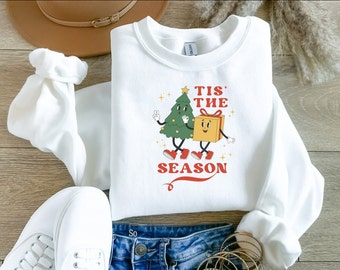 Tis 'The Season Christmas Crewneck Sweatshirt