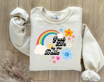 Grab Life Crewneck Sweatshirt