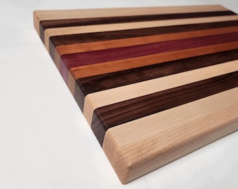 Stripe Pattern Cutting Board | 18x12x1.25
