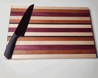 Large Edge Grain Cutting Board | Food Safe | 18x12x1.25