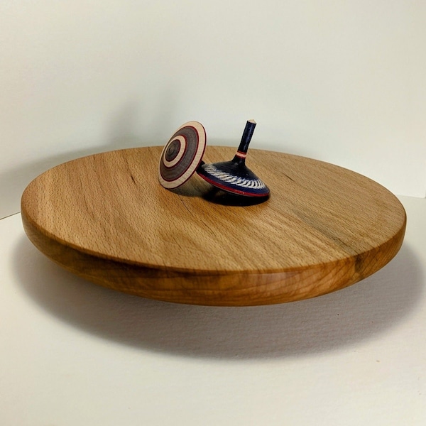 Handmade Colorful Wood Spinning Tops