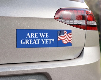 Anti Trump Car Magnet – Political, Resist Fascism, FDT